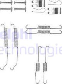 Delphi LY1368 - Kit accessori, Ganasce freno autozon.pro