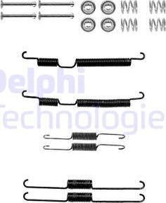 Delphi LY1309 - Kit accessori, Ganasce freno autozon.pro