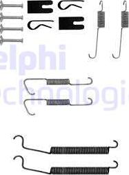 Delphi LY1304 - Kit accessori, Ganasce freno autozon.pro