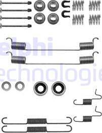 Delphi LY1314 - Kit accessori, Ganasce freno autozon.pro