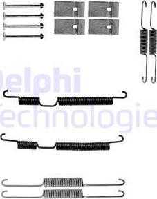 Delphi LY1389 - Kit accessori, Ganasce freno autozon.pro