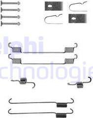 Delphi LY1388 - Kit accessori, Ganasce freno stazionamento autozon.pro