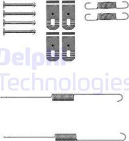 Delphi LY1382 - Kit accessori, Ganasce freno autozon.pro