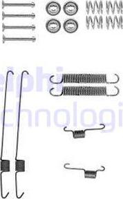 Delphi LY1387 - Kit accessori, Ganasce freno autozon.pro