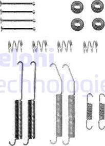 Delphi LY1334 - Kit accessori, Ganasce freno autozon.pro