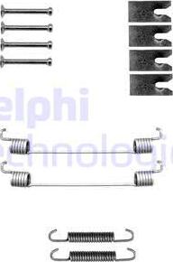 Delphi LY1335 - Kit accessori, Ganasce freno autozon.pro