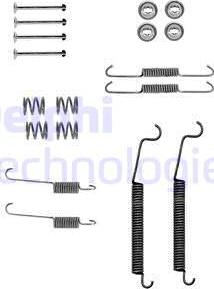 Delphi LY1336 - Kit accessori, Ganasce freno autozon.pro