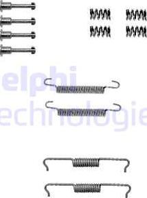 Delphi LY1330 - Kit accessori, Ganasce freno stazionamento autozon.pro