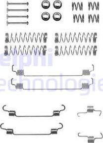 Delphi LY1331 - Kit accessori, Ganasce freno autozon.pro