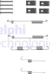 Delphi LY1332 - Kit accessori, Ganasce freno autozon.pro