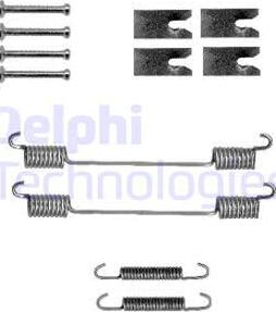 Delphi LY1327 - Kit accessori, Ganasce freno autozon.pro