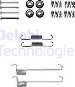 Delphi LY1379 - Kit accessori, Ganasce freno stazionamento autozon.pro