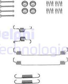 Delphi LY1376 - Kit accessori, Ganasce freno autozon.pro