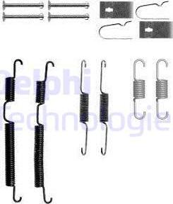 Delphi LY1370 - Kit accessori, Ganasce freno autozon.pro