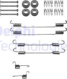 Delphi LY1378 - Kit accessori, Ganasce freno autozon.pro