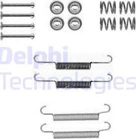 Delphi LY1377 - Kit accessori, Ganasce freno stazionamento autozon.pro