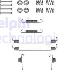 Delphi LY1290 - Kit accessori, Ganasce freno autozon.pro