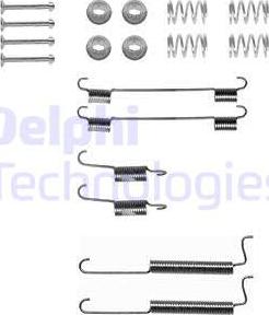 Delphi LY1292 - Kit accessori, Ganasce freno autozon.pro