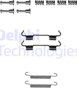 Delphi LY1297 - Kit accessori, Ganasce freno stazionamento autozon.pro