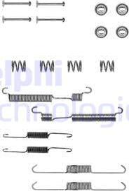 Delphi LY1244 - Kit accessori, Ganasce freno autozon.pro