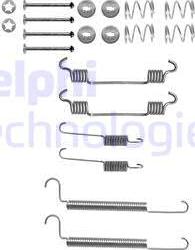 Delphi LY1241 - Kit accessori, Ganasce freno autozon.pro