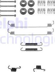 Delphi LY1261 - Kit accessori, Ganasce freno autozon.pro