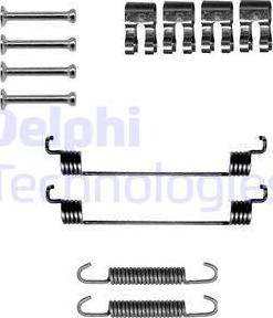 Delphi LY1267 - Kit accessori, Ganasce freno autozon.pro