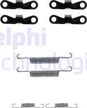 Delphi LY1201 - Kit accessori, Ganasce freno stazionamento autozon.pro