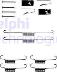 Delphi LY1203 - Kit accessori, Ganasce freno autozon.pro