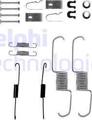 Delphi LY1218 - Kit accessori, Ganasce freno autozon.pro