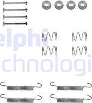 Delphi LY1289 - Kit accessori, Ganasce freno stazionamento autozon.pro