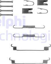 Delphi LY1287 - Kit accessori, Ganasce freno autozon.pro