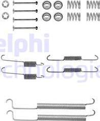 Delphi LY1231 - Kit accessori, Ganasce freno autozon.pro