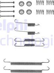 Delphi LY1232 - Kit accessori, Ganasce freno autozon.pro