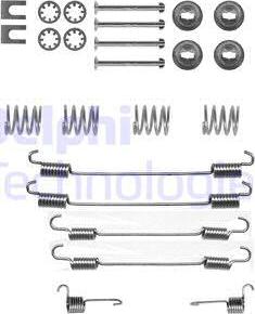 Delphi LY1222 - Kit accessori, Ganasce freno autozon.pro