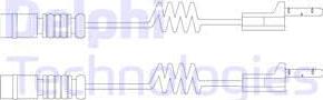 Delphi LZ0144 - Contatto segnalazione, Usura past. freno / mat. d'attrito autozon.pro