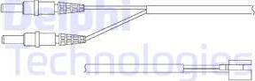 Delphi LZ0147 - Contatto segnalazione, Usura past. freno / mat. d'attrito autozon.pro