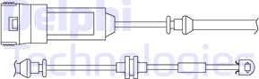 Delphi LZ0166 - Contatto segnalazione, Usura past. freno / mat. d'attrito autozon.pro