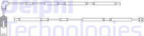 Delphi LZ0160 - Contatto segnalazione, Usura past. freno / mat. d'attrito autozon.pro