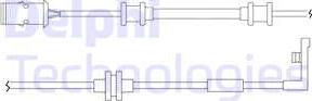 Delphi LZ0167 - Contatto segnalazione, Usura past. freno / mat. d'attrito autozon.pro