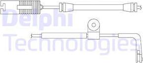 Delphi LZ0136 - Contatto segnalazione, Usura past. freno / mat. d'attrito autozon.pro