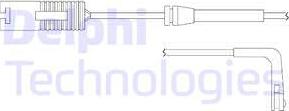 Delphi LZ0137 - Contatto segnalazione, Usura past. freno / mat. d'attrito autozon.pro