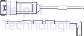 Delphi LZ0125 - Contatto segnalazione, Usura past. freno / mat. d'attrito autozon.pro