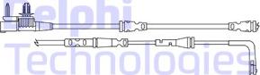 Delphi LZ0315 - Contatto segnalazione, Usura past. freno / mat. d'attrito autozon.pro