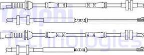 Delphi LZ0213 - Contatto segnalazione, Usura past. freno / mat. d'attrito autozon.pro