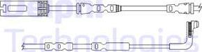 Delphi LZ0289 - Contatto segnalazione, Usura past. freno / mat. d'attrito autozon.pro