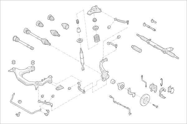 Delphi OE-AUDI-000005313-F - Sospensione ruota autozon.pro