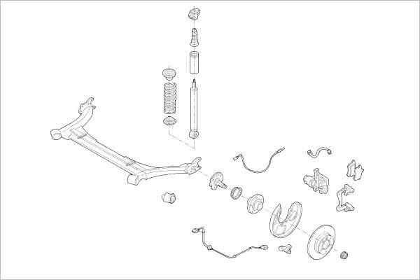 Delphi OE-AUDI-000015011-R - Sospensione ruota autozon.pro