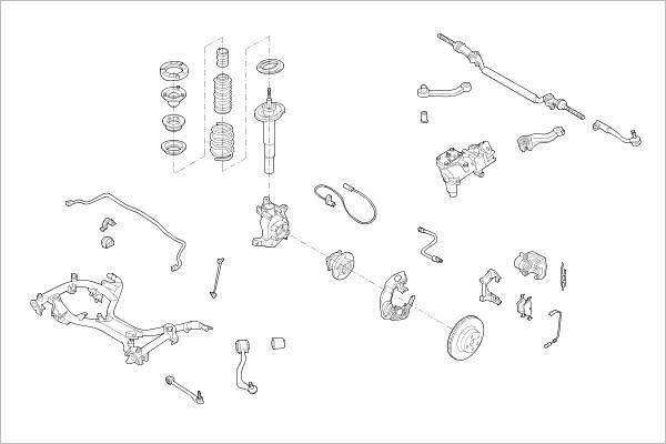 Delphi OE-BMW-000005404-F - Sospensione ruota autozon.pro