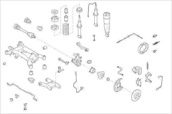 Delphi OE-BMW-000015271-R - Sospensione ruota autozon.pro